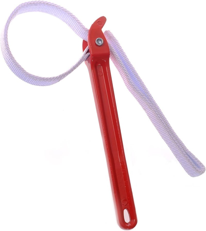 Maxsirui 12" Adjustable Nylon Strap Pipe Wrench Opener Disassembly Tool - Image 1